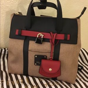 Resale: Henri Bendel convertible canvas backpack
